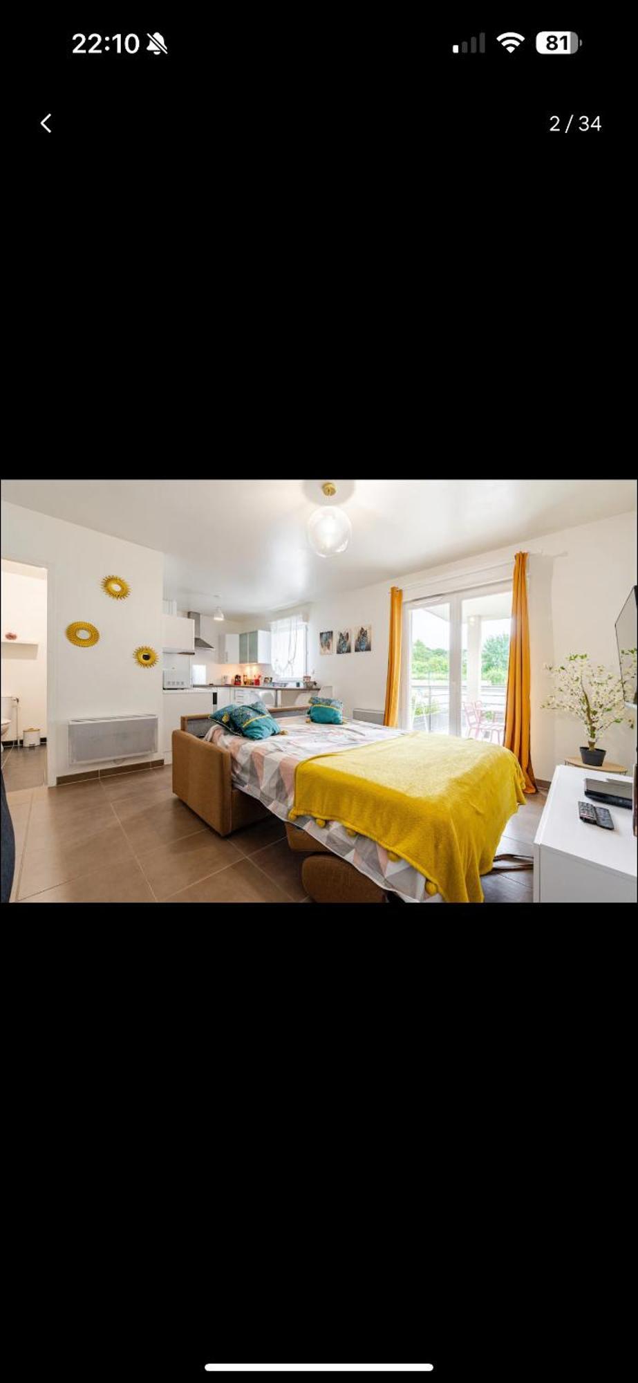Proche Disney Et Paris - Studio Terrasse Et Parking Prive Монтеврен Екстер'єр фото
